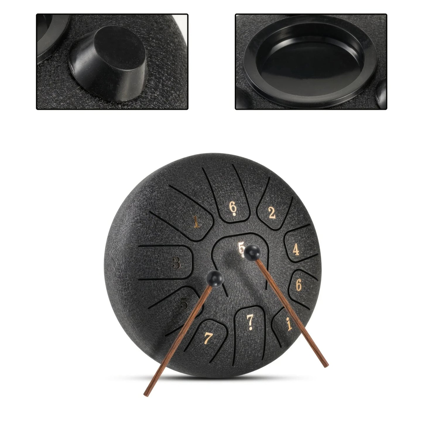 Let the Sound Hold You Miwayer 6" Steel Tongue Drum Gift Set