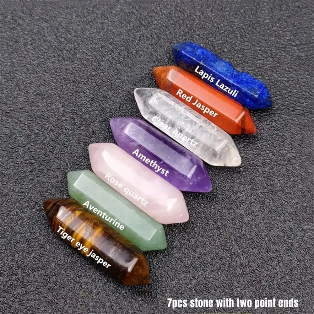 The Points That Remember – 14pc Healing Quartz Crystal Set