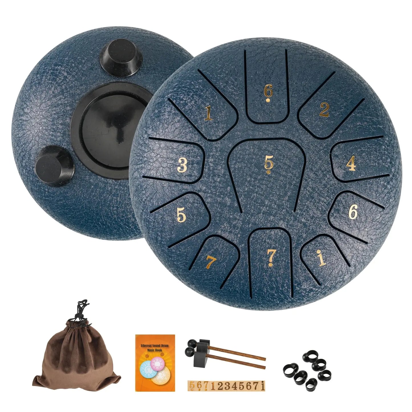 Let the Sound Hold You Miwayer 6" Steel Tongue Drum Gift Set