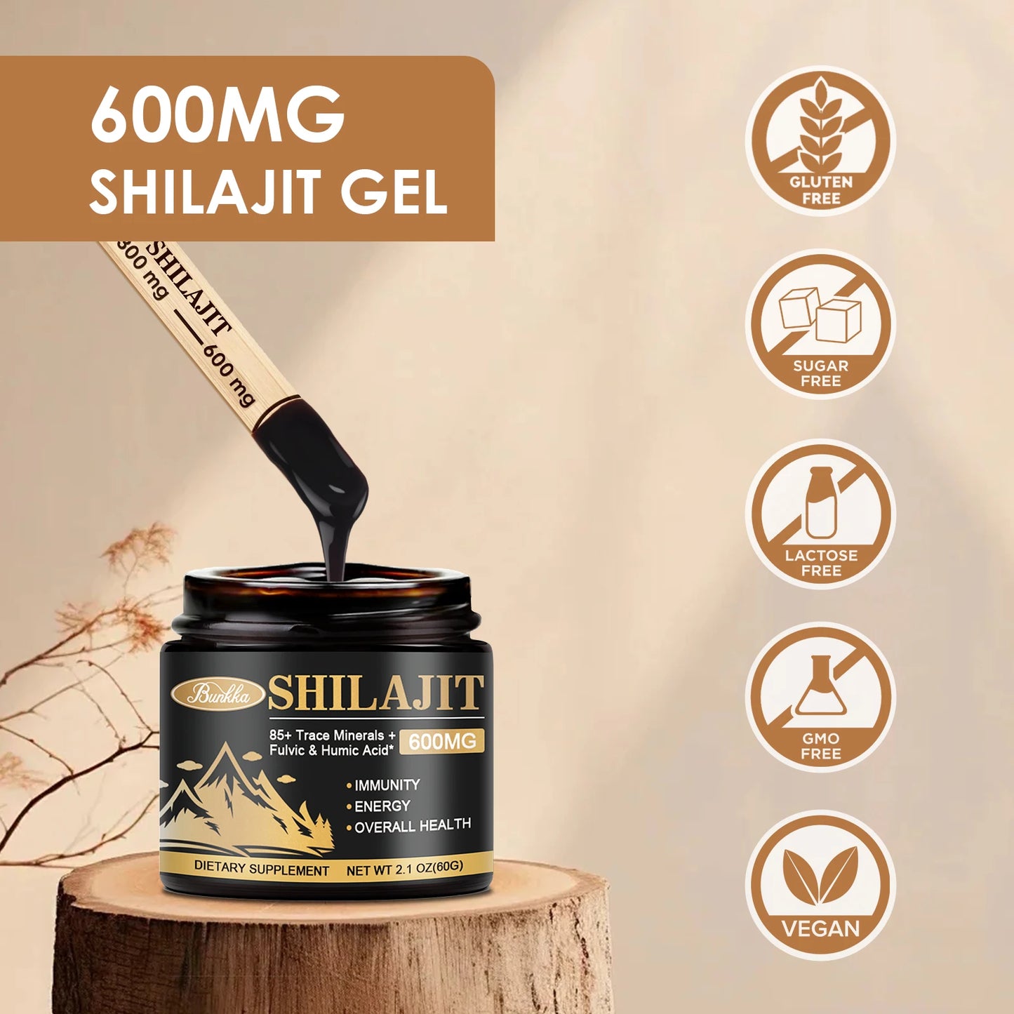 The Earth That Restores – Organic Himalayan Shilajit Resin