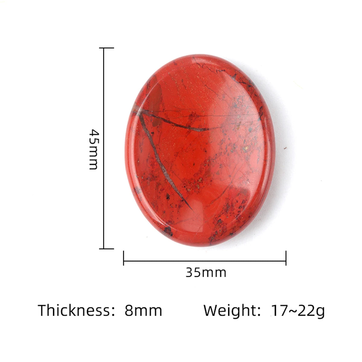 The Stone That Steadies – Natural Worry Gemstone 35x45mm