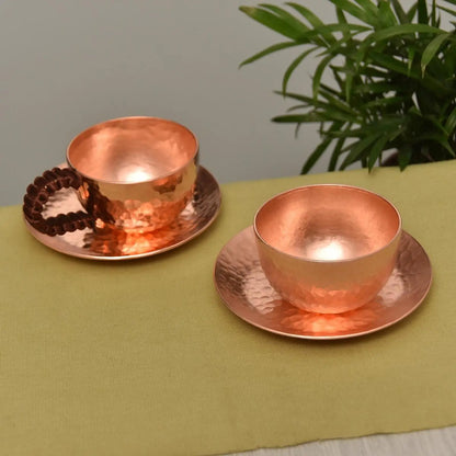 Sip What Grounds You – Pure Copper Tea Cup (70ml)