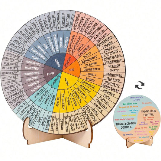 The Wheel That Knows — Feelings Chart for Emotional Awareness