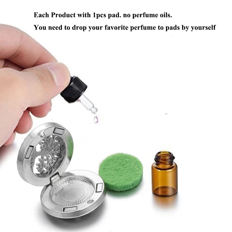 Wear Your Calm. Carry Your Roots. – Tree of Life Diffuser Necklace