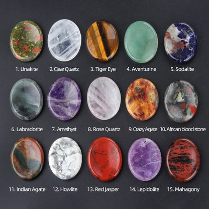 The Stone That Steadies – Natural Worry Gemstone 35x45mm