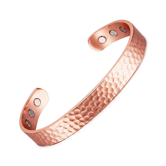 The Current That Grounds — Pure Copper Healing Cuff