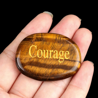 The Stone That Steadies – Natural Worry Gemstone 35x45mm