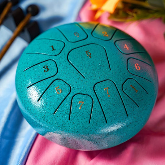 Let the Sound Hold You Miwayer 6" Steel Tongue Drum Gift Set