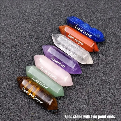 The Points That Remember – 14pc Healing Quartz Crystal Set