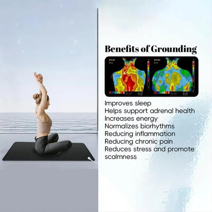Grounded While You Rest – 90x60cm Grounding Mat