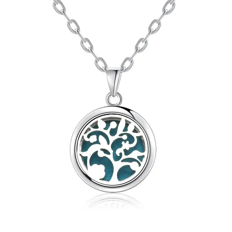 Wear Your Calm. Carry Your Roots. – Tree of Life Diffuser Necklace