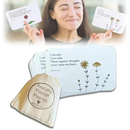 The Words That Soothe - Anxiety Relief Pocket Card Set