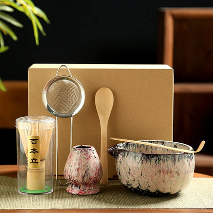 Whisking the Sacred:  Matcha Set