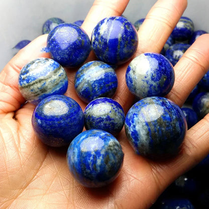 What the Earth Remembers – 30mm Crystal Sphere with Wooden Stand