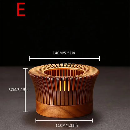 Ceremony in Stillness – Gold Teapot Warmer Stand