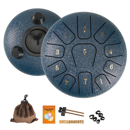 Let the Sound Hold You Miwayer 6" Steel Tongue Drum Gift Set