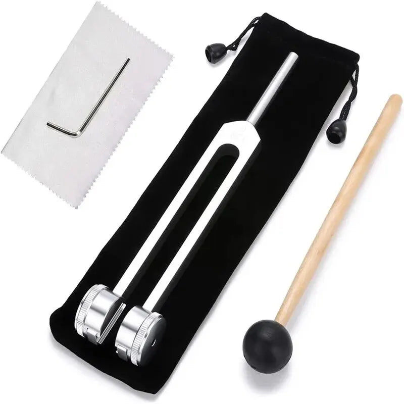 The Sound That Grounds – 128Hz Weighted Tuning Fork for Healing & Stress Relief