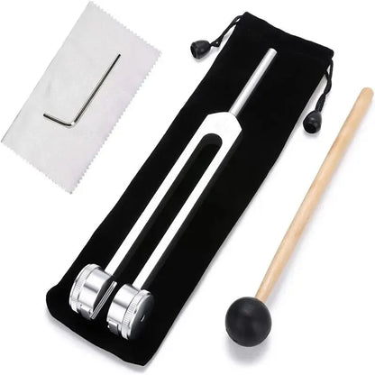 The Sound That Grounds – 128Hz Weighted Tuning Fork for Healing & Stress Relief