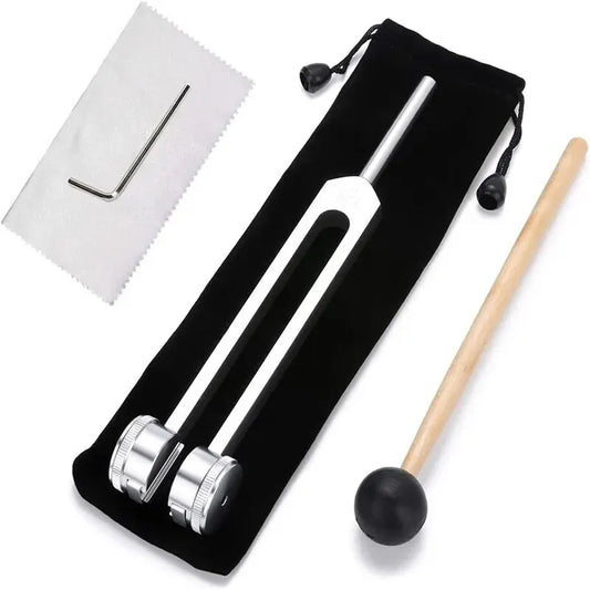 The Sound That Grounds – 128Hz Weighted Tuning Fork for Healing & Stress Relief