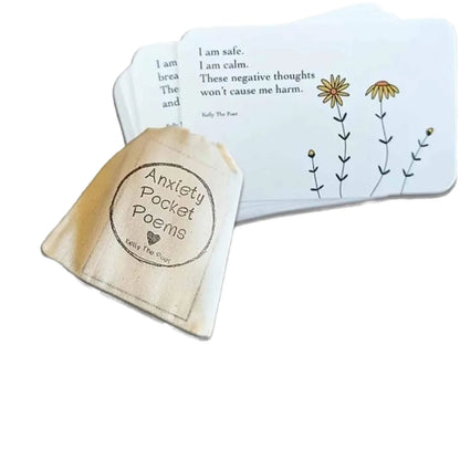 The Words That Soothe - Anxiety Relief Pocket Card Set