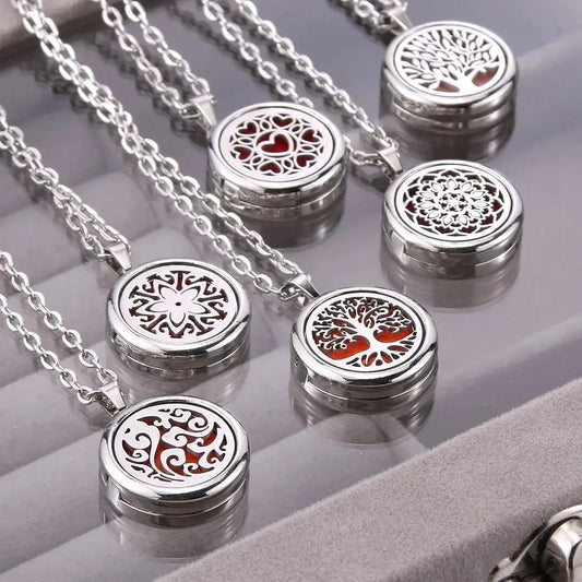 Wear Your Calm. Carry Your Roots. – Tree of Life Diffuser Necklace