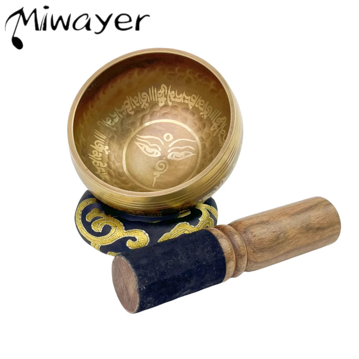 Let the Sound See You – 3.5" Miwayer Tibetan Singing Bowl Set