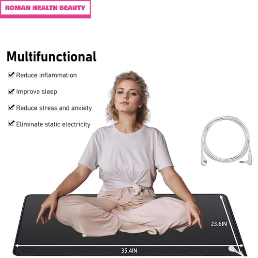 Grounded While You Rest – 90x60cm Grounding Mat