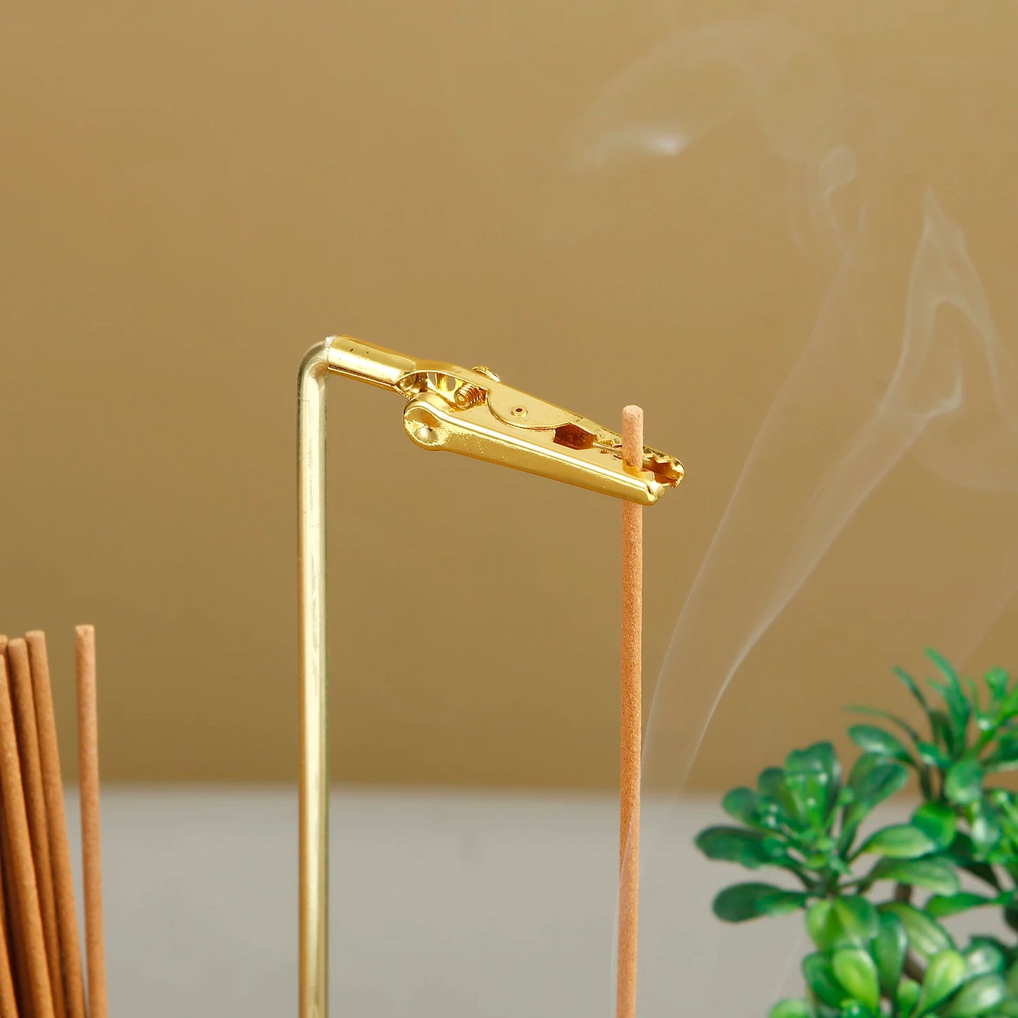 Burn What No Longer Belongs – 2-in-1 Incense Holder with Glass Ash Catcher