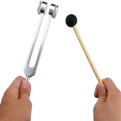 The Sound That Grounds – 128Hz Weighted Tuning Fork for Healing & Stress Relief