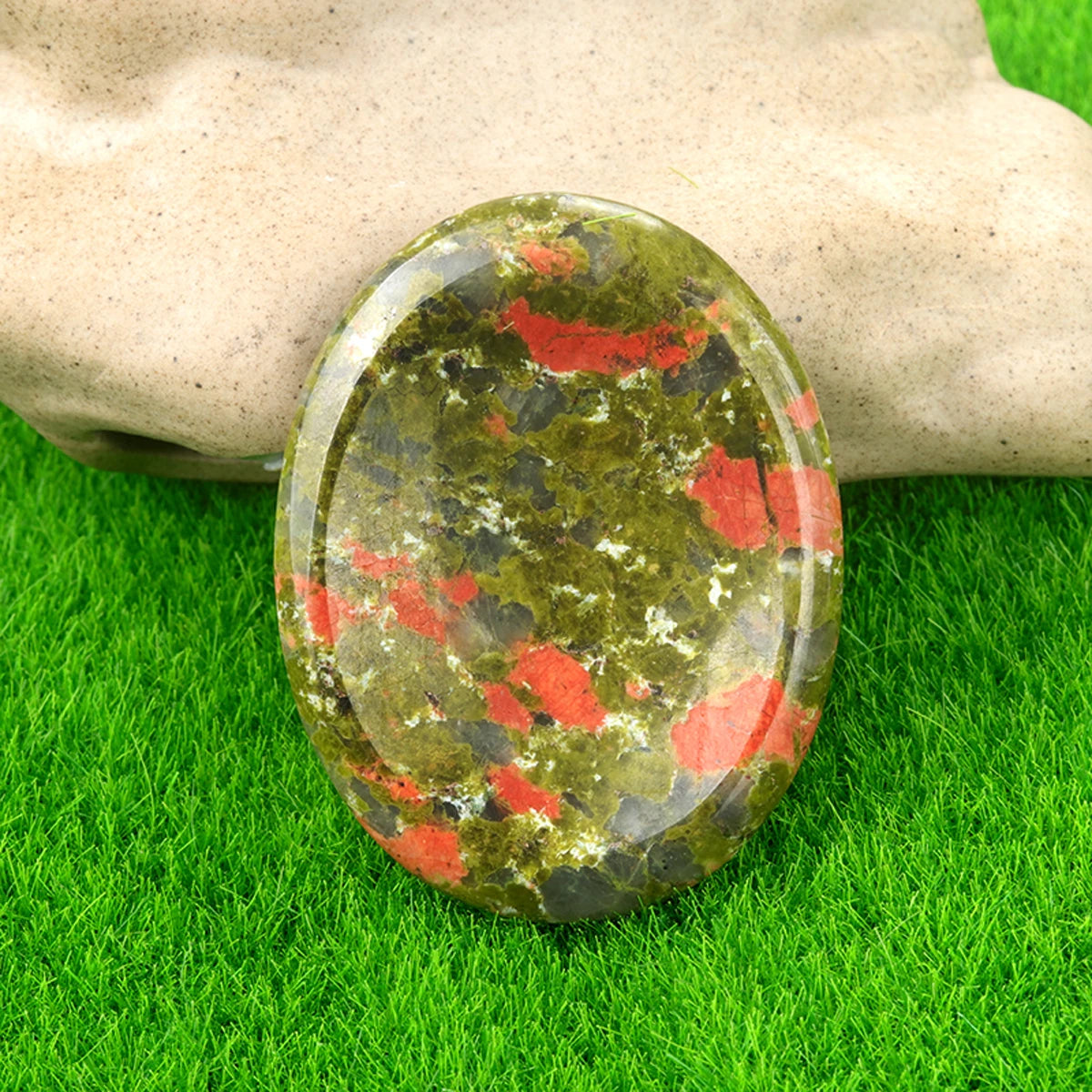 The Stone That Steadies – Natural Worry Gemstone 35x45mm