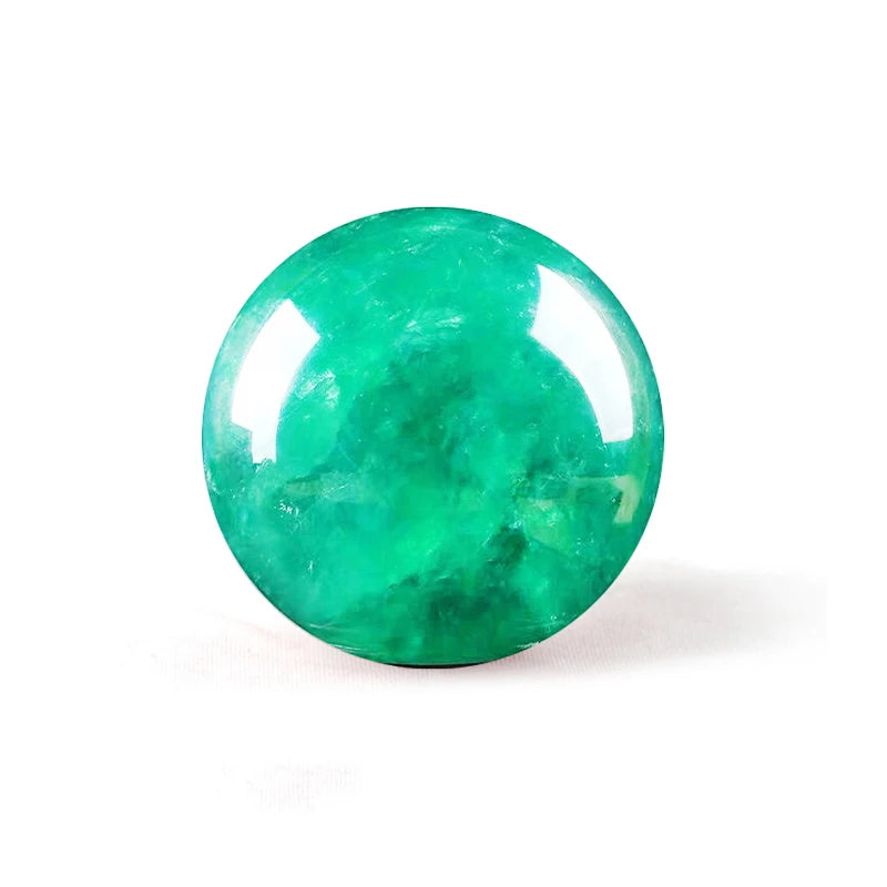 What the Earth Remembers – 30mm Crystal Sphere with Wooden Stand