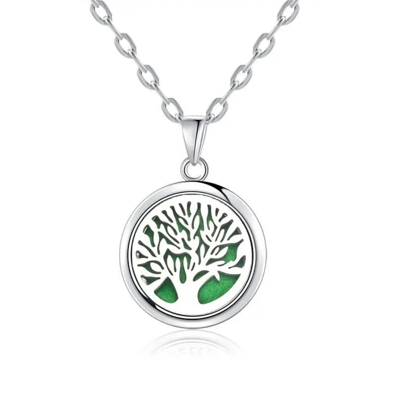 Wear Your Calm. Carry Your Roots. – Tree of Life Diffuser Necklace