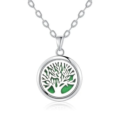 Wear Your Calm. Carry Your Roots. – Tree of Life Diffuser Necklace