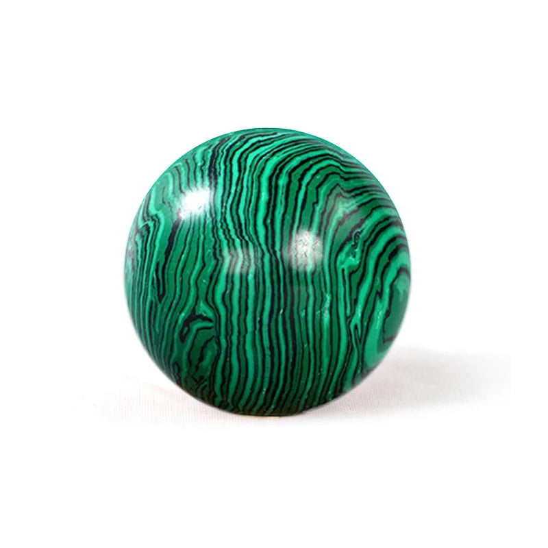 What the Earth Remembers – 30mm Crystal Sphere with Wooden Stand